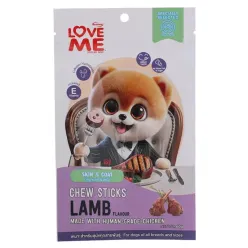 Love Me Dog Chew Sticks with Lamb