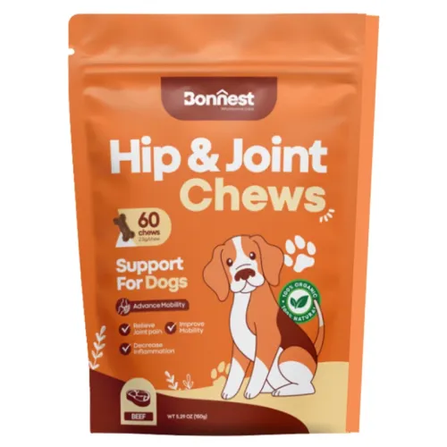 Bonnest Hip and Joint Chews With Beef 150gr for Dogs