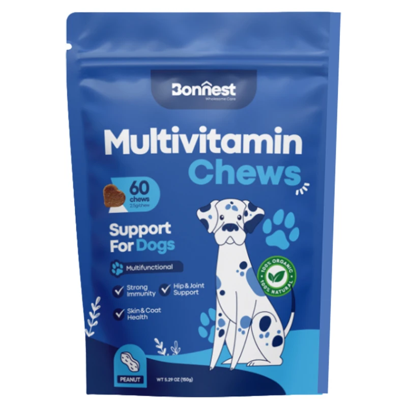 Bonnest Multivitamin Chews With Peanut 150gr for Dogs
