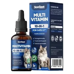 Bonnest Multi Vatamin 10 in 1 Drops for Cats