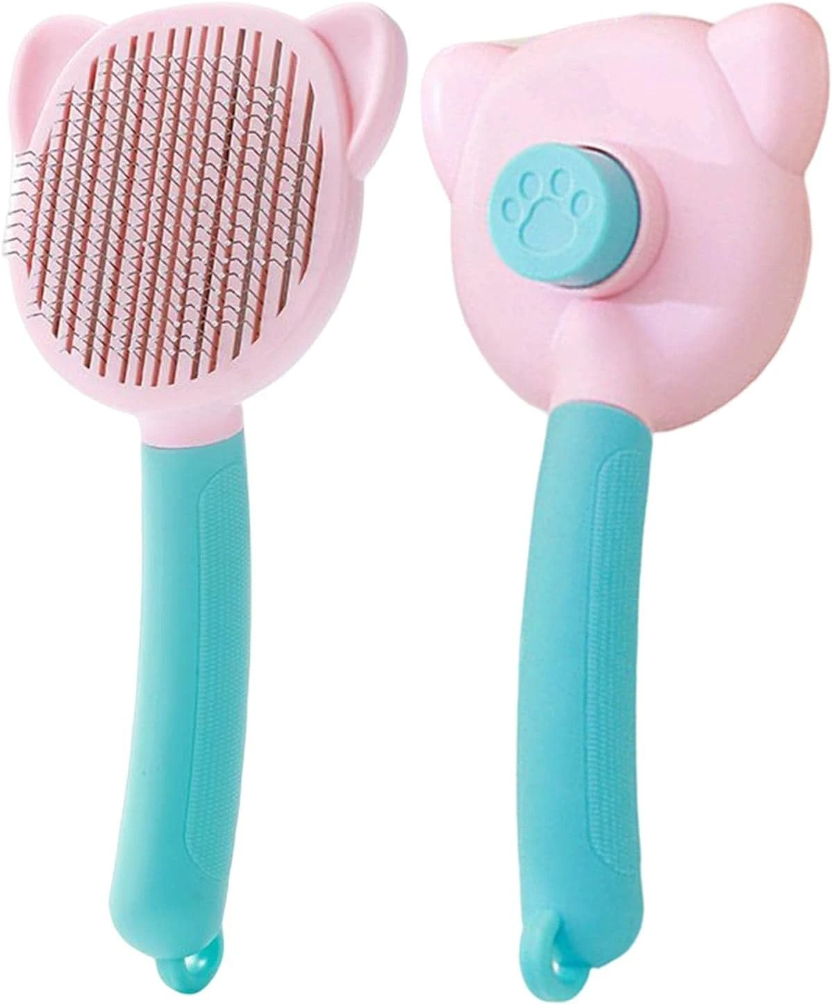 Pet Hair Removal Comb Cat Shaped