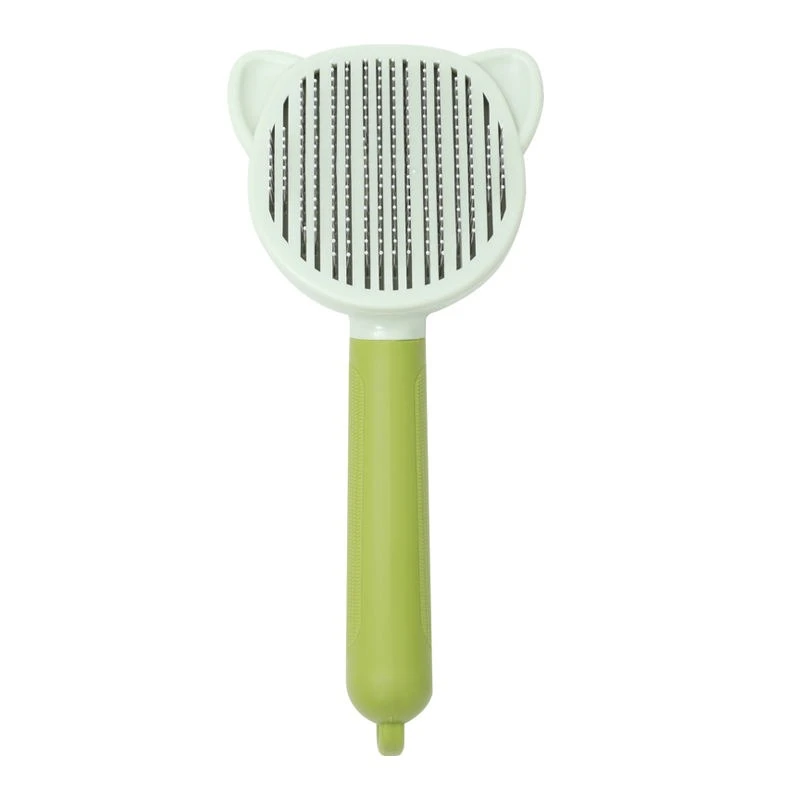 Pet Hair Removal Comb Cat Shaped