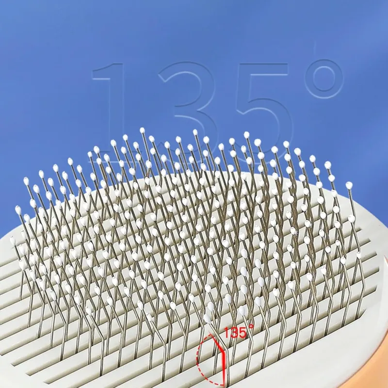 Pet Hair Removal Comb Flower Shaped