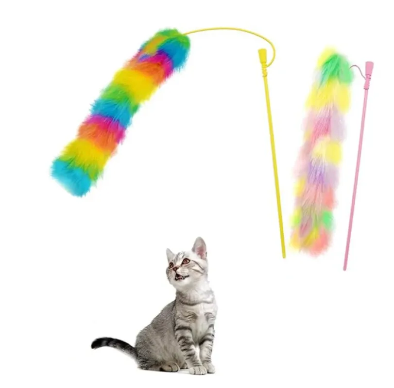 Rainbow Cat Wool Toys