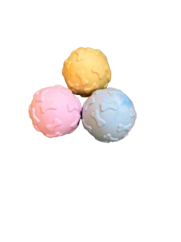 Dog and Cat silicon Rubber Squeaky Ball Dog Toy