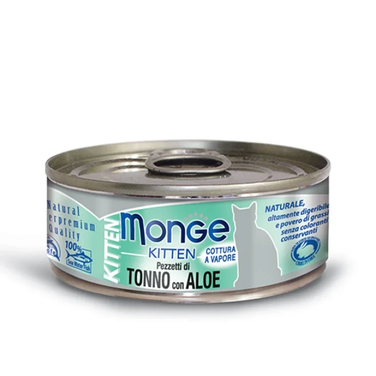Monge Vom Kitten Wet Food With Tuna and Aloe