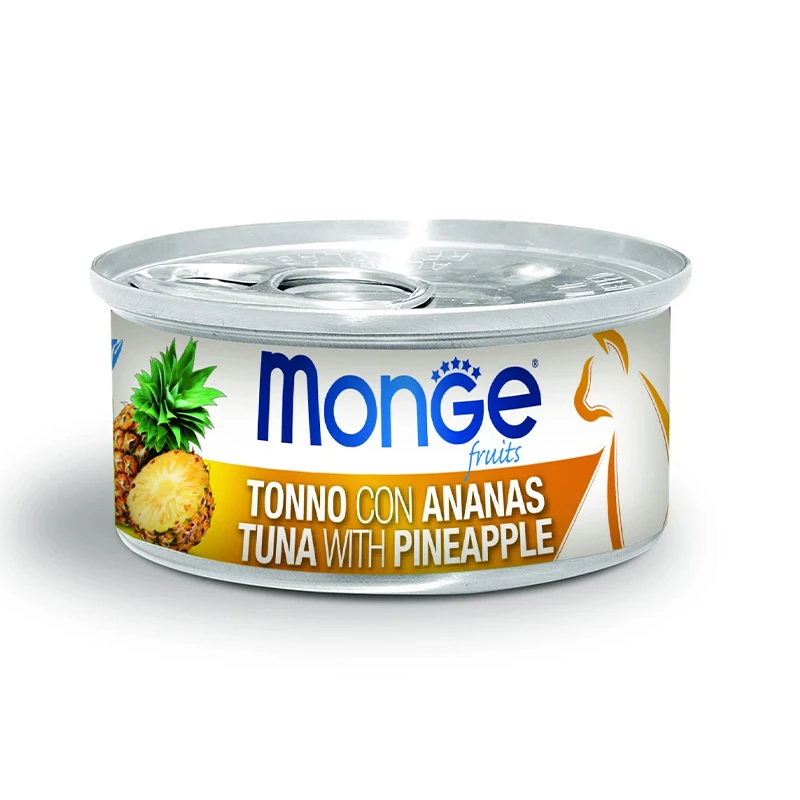 Monge Fruits Adult Cat Tuna Flakes with Pineapple