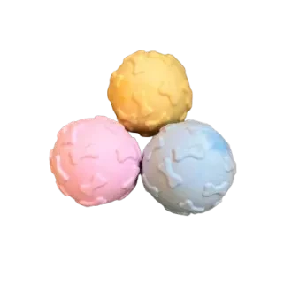 Dog and Cat silicon Rubber Squeaky Ball Dog Toy