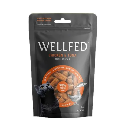 Wellfed Fresh Treats Mini sticks Chicken & Tuna