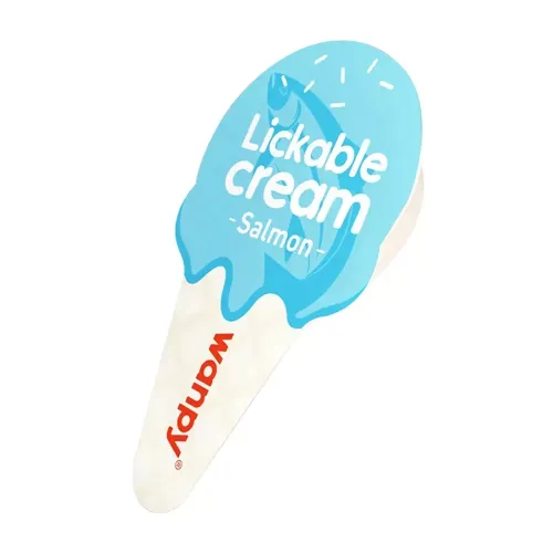 Wanpy Salmon Spoon Cream Cat Treat 16gr