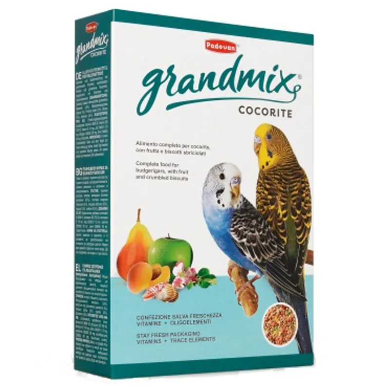 Padovan Grandmix Cocorite Complete Feed for Small Parrot