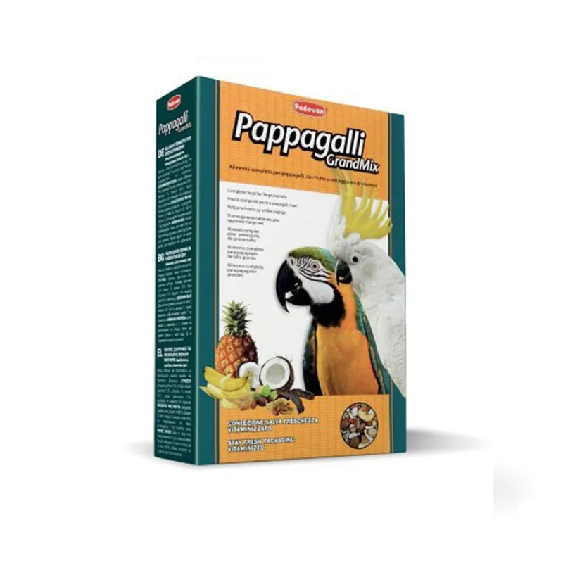 Padovan Grandmix Pappagalli Complete feed for large parrots