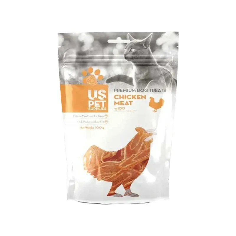 Uspet Treat Chicken Sushi Slice With Carrot And Spinach 100gr