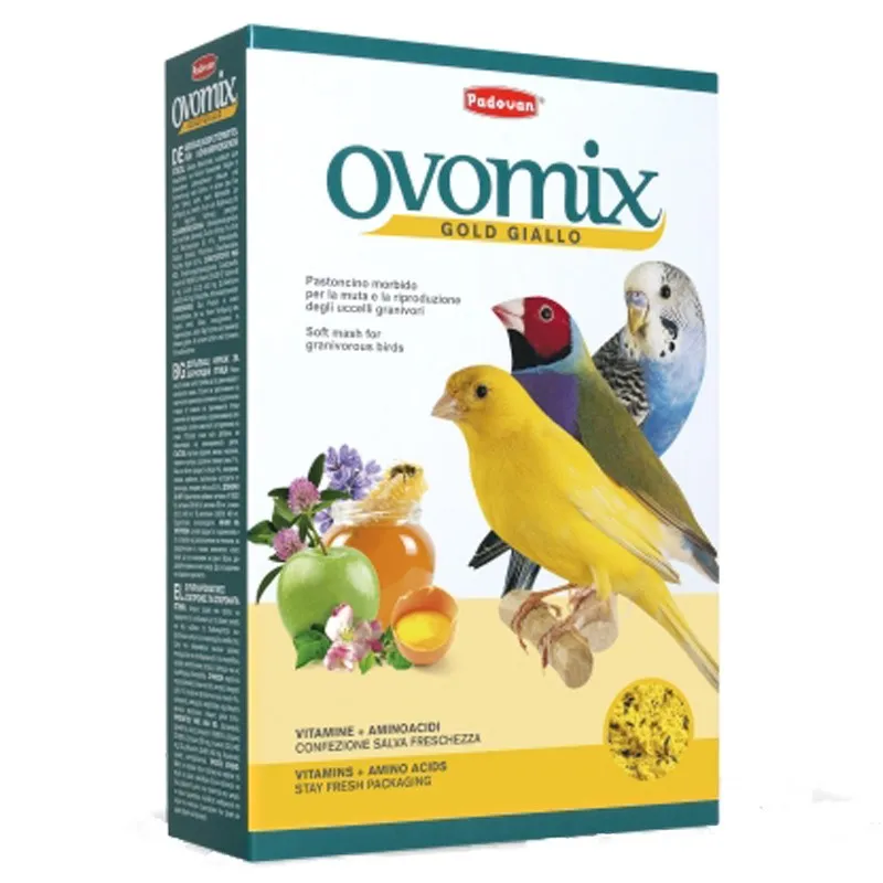 Padovan Ovomix Gold Giallo Complementary feed for granivorous birds