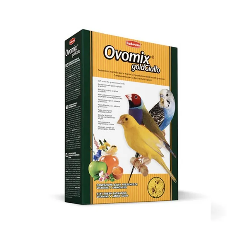 Padovan Ovomix Gold Giallo Complementary feed for granivorous birds