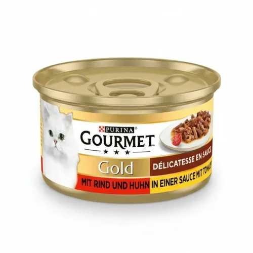 Gourmet Gold Chunky Beef and Chicken and Tomato 85gr