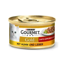 Gourmet Gold Chunky Chicken and Liver 85gr