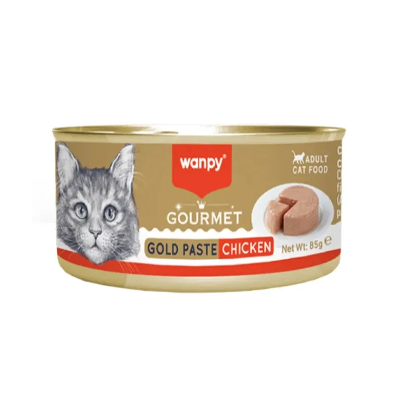 Wanpy Gourmet Cat Canned Food with Chicken