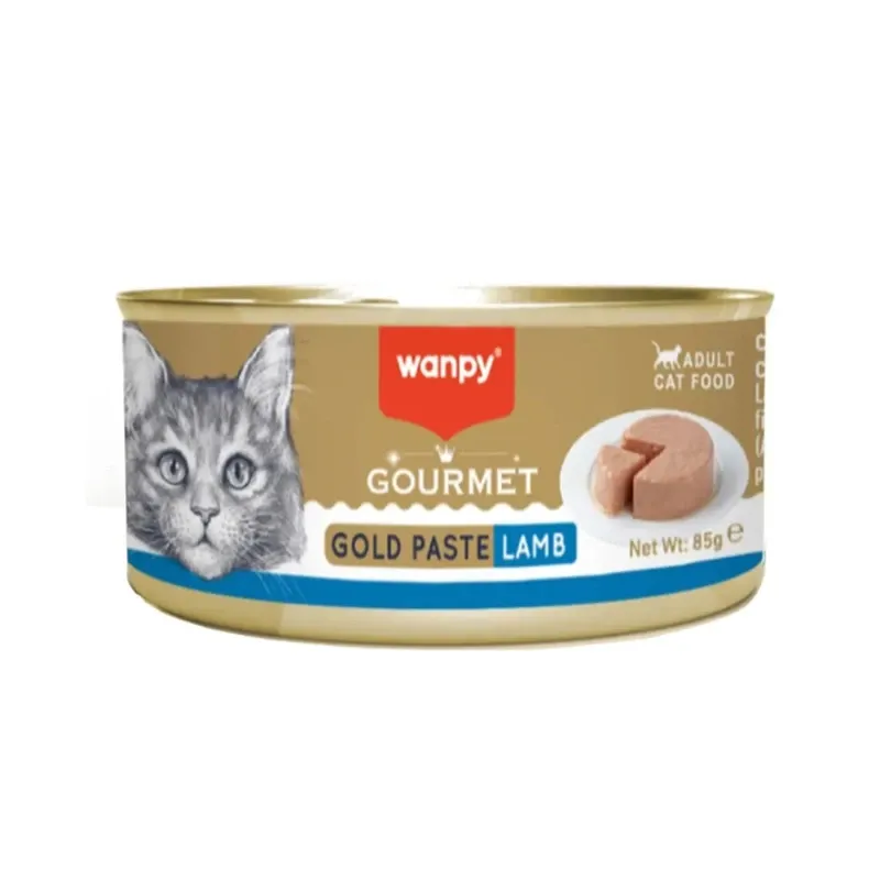 Wanpy Gourmet Cat Canned Food with Lamb