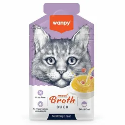 Wanpy Adult Cat Soup Meat Broth Duck 50 g
