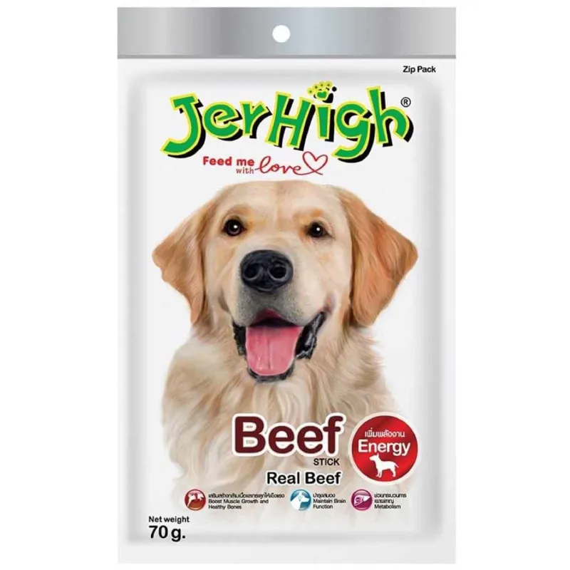  Jerhigh Stick Dog Treat With Beef Flavor