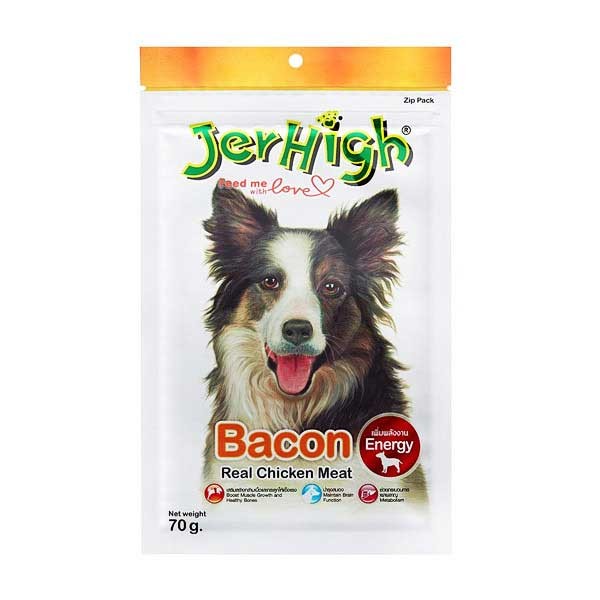 Jerhigh Stick Dog Treat With chicken &amp; bacon Flavor