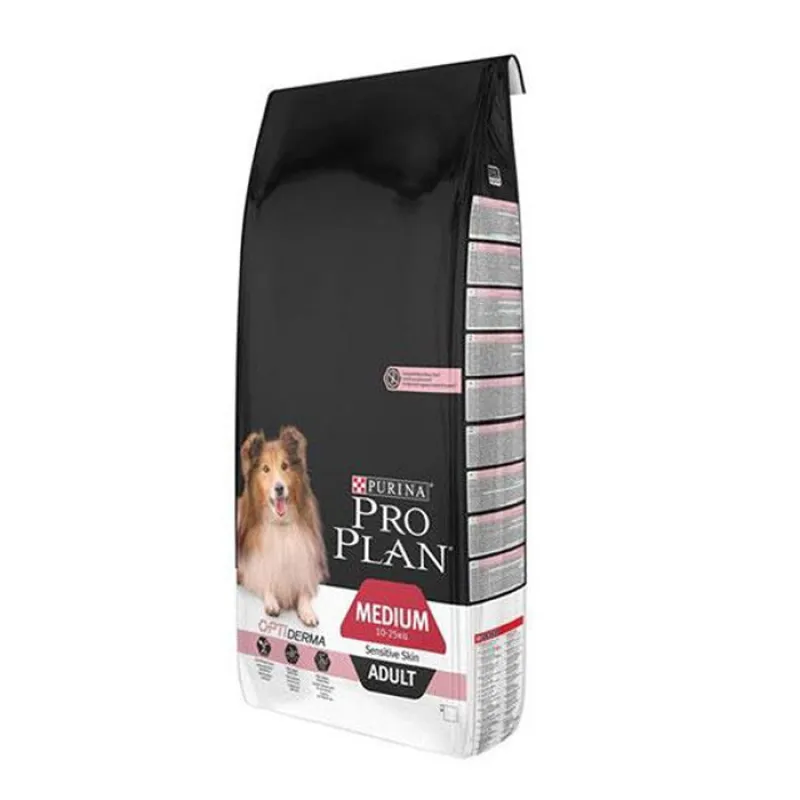 ProPlan Opti Derma For Medium Breed Adult Dry Dog Food Salmon