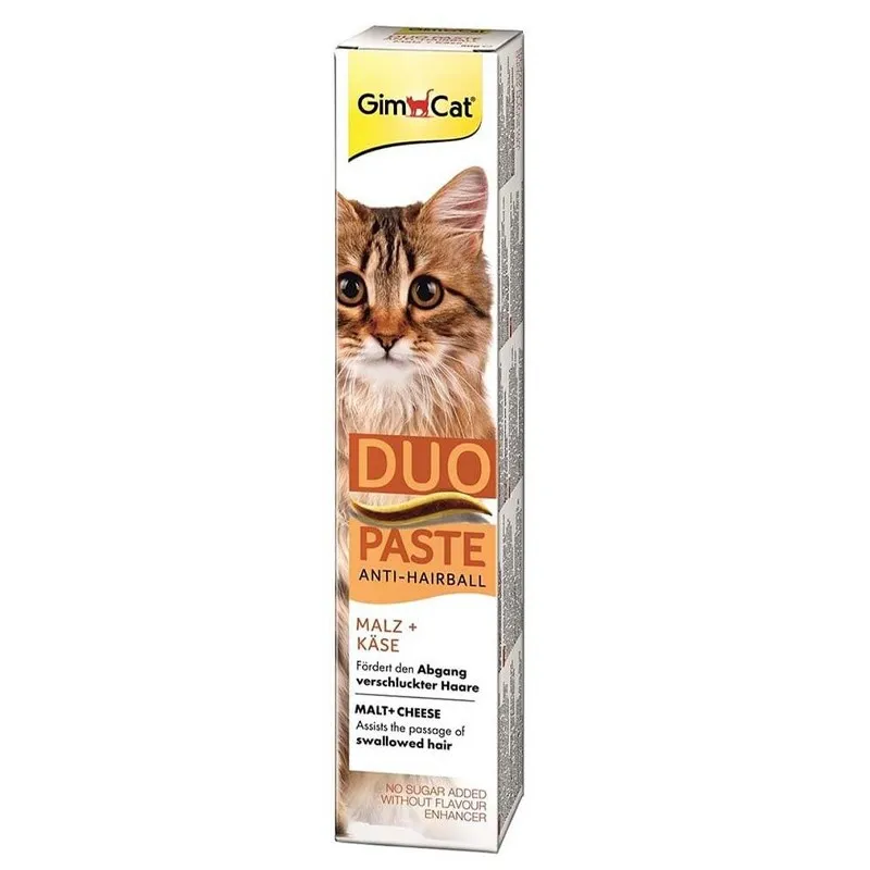 Gimcat Anti-Hairball Duo Paste With Cheese