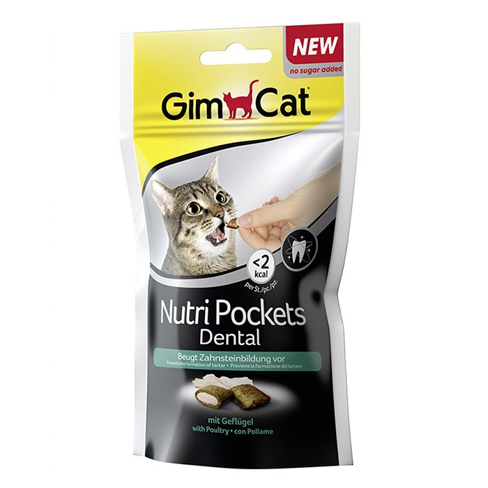Gimcat Nutri Pockets Dental Treat With Chicken