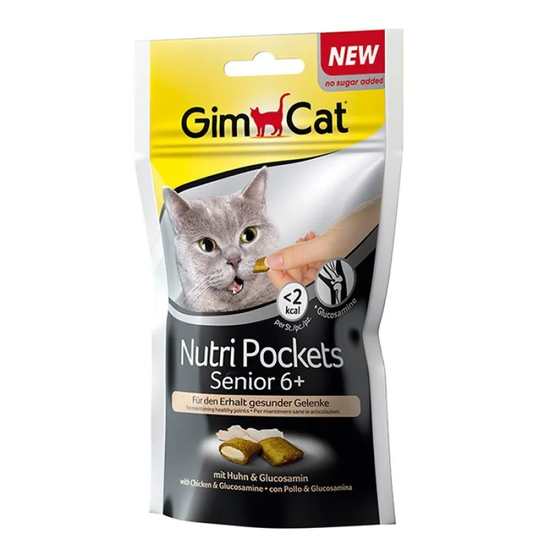 Gimcat Nutri Pockets Senior +6 