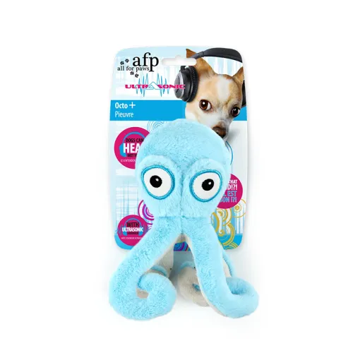 AFP Ultrasonic Octopus Interactive Toy for Dogs