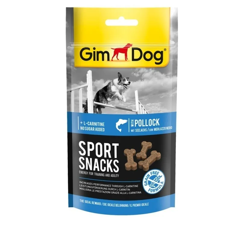 GimDog Snack Special For Dogs With Pollock And Containing L-carnitine