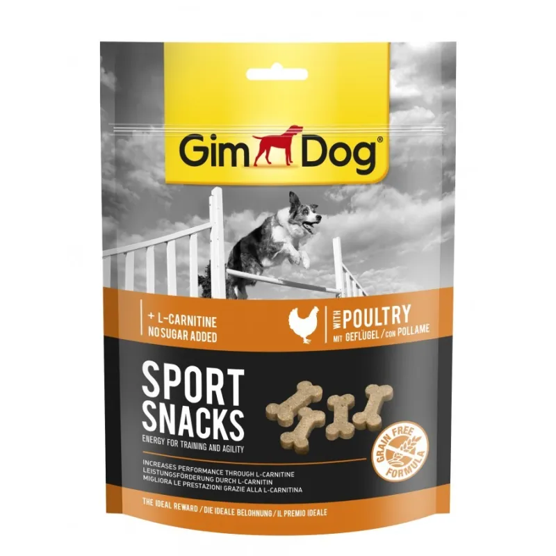 Gimdog Sport Snacks Mini Bones Dog Treat With Chicken