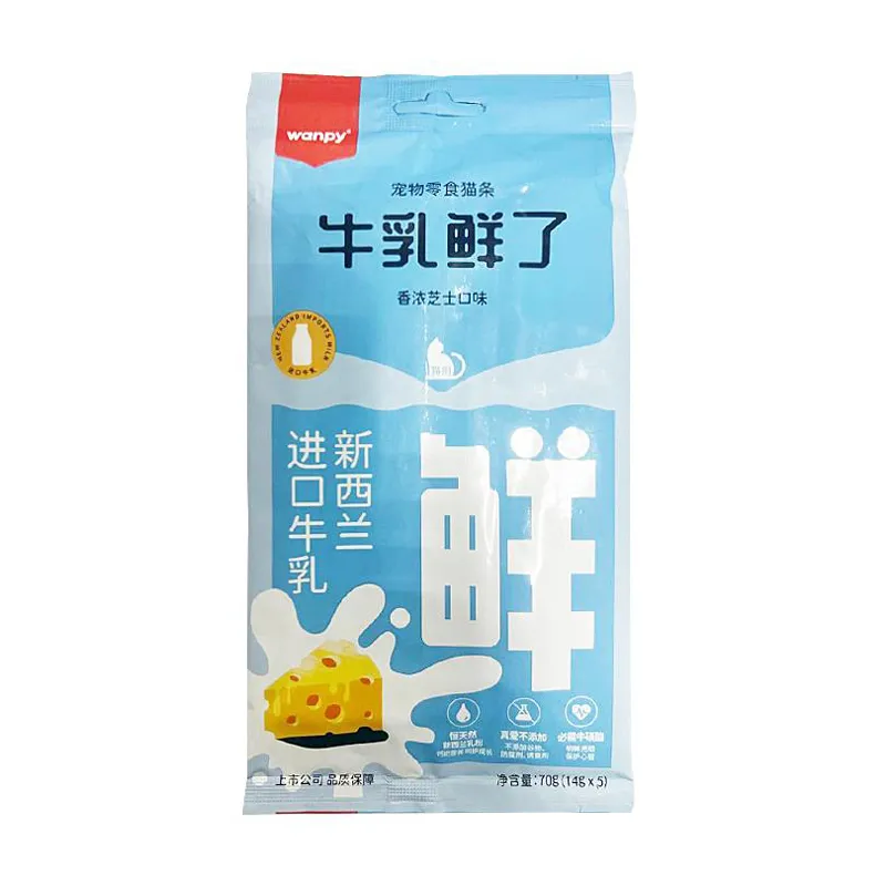 Wanpy Cat Treats With Milk