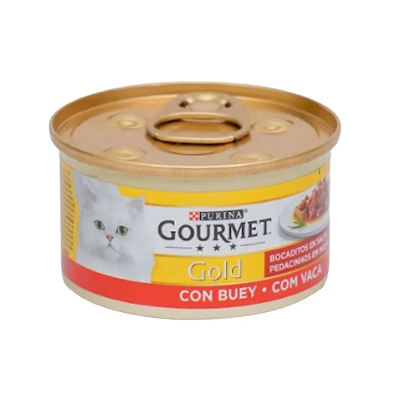 Gourmet Gold Chunks in Gravy with Beef