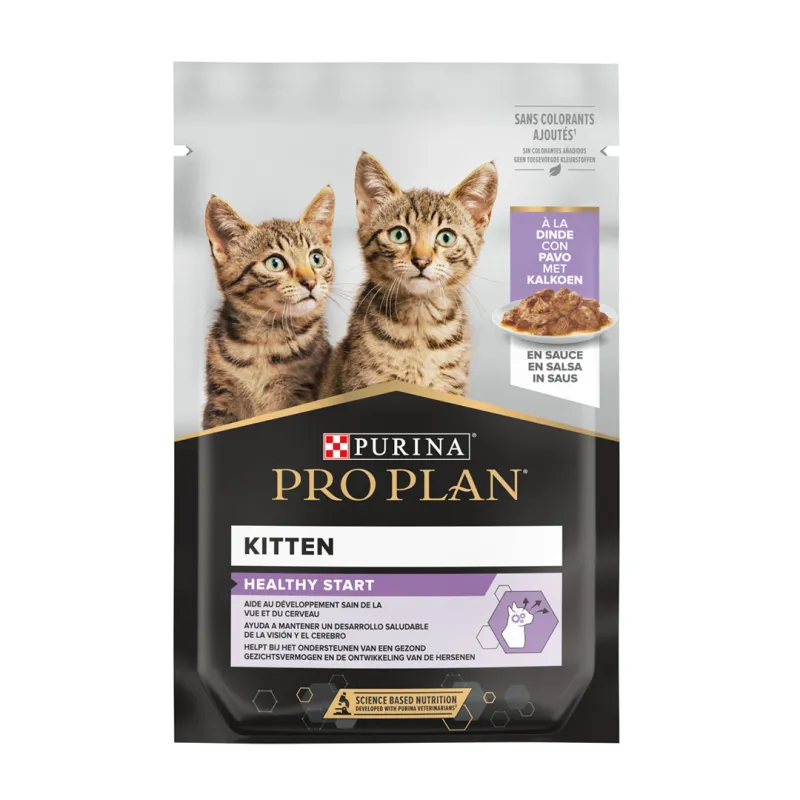 Proplan Pouch Wet Kitten Food Turkey 