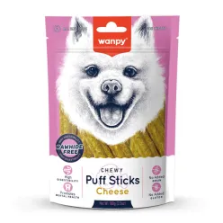 Wanpy Cheese Puff Sticks Treat for Dogs