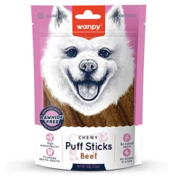Wanpy Beef Puff Sticks Treat for Dogs
