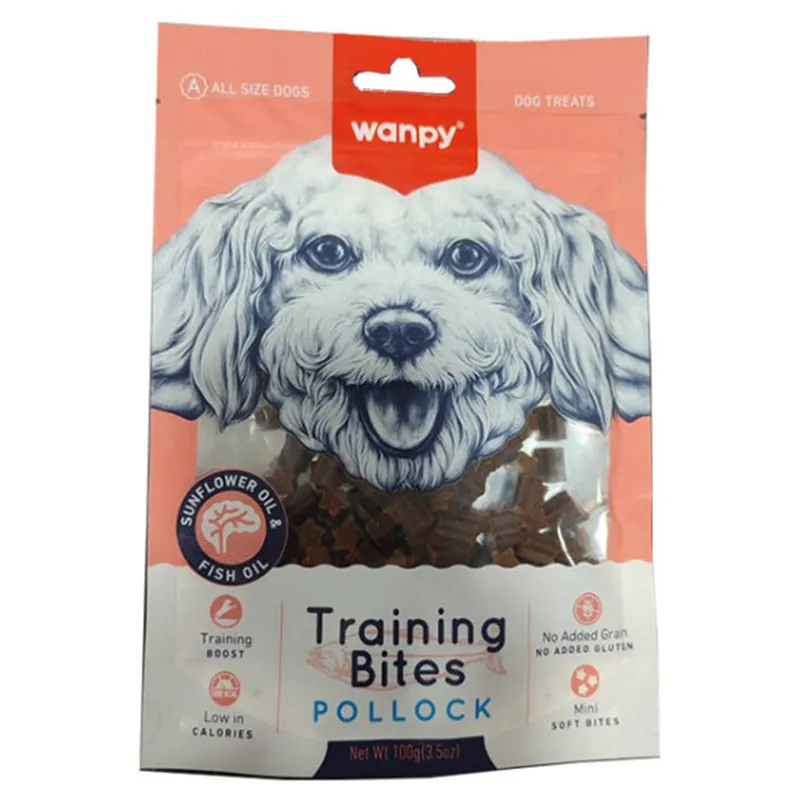 Wanpy Pollack Training Bites Treat for Dogs