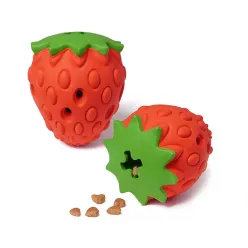 Latex Strawberry Dog Toy