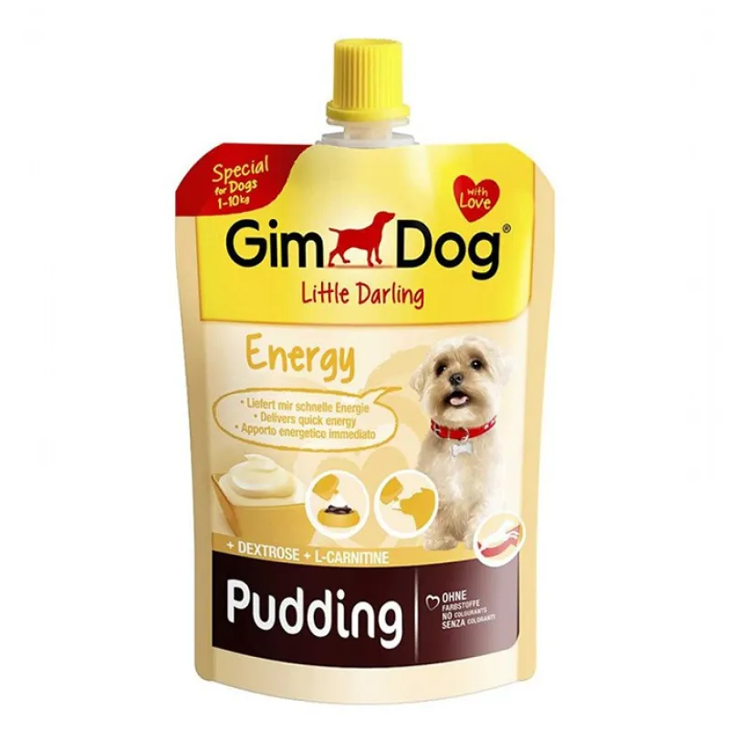 Cream pudding for Jim Dog dogs, suitable for providing energy