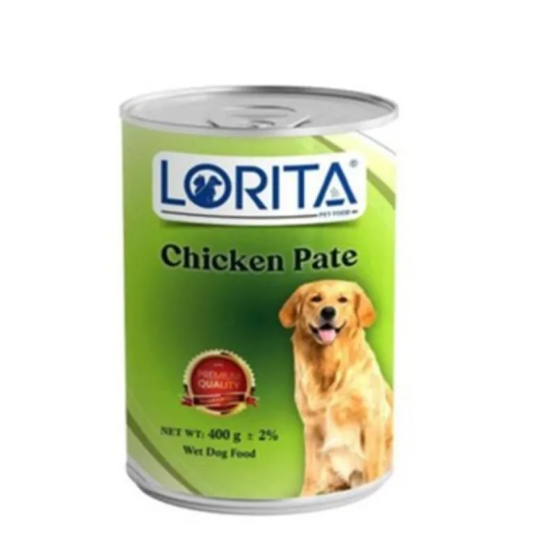 Lorita Pate Canned Dog food with Chicken