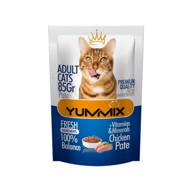  Yummix Adult Cat Pouch with Chicken