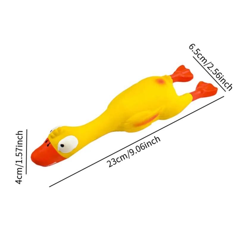 MUWA Duck Latex Squeaky Toy for Dogs