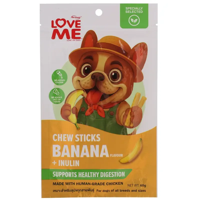  Love Me Chew Stick Banana 60gr