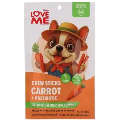  Love Me Chew Stick Carrot 60gr