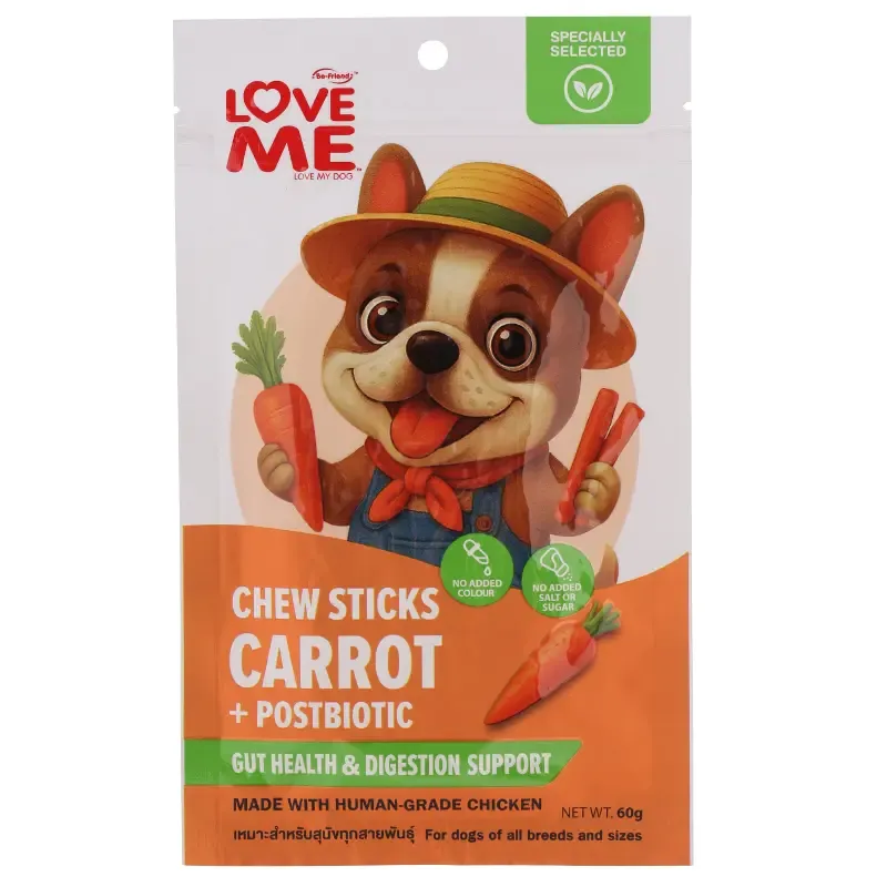  Love Me Chew Stick Carrot 60gr