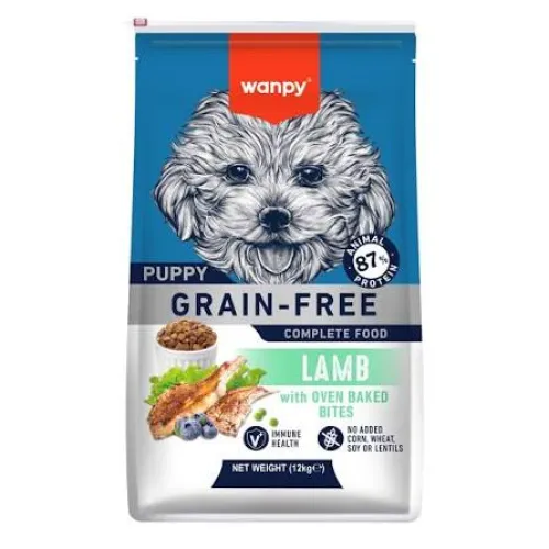 Wanpy Dry Puppy Food With Lamb Flavor