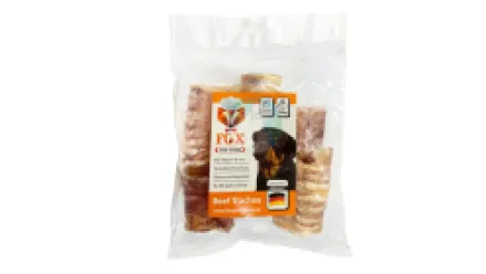 Fox Natural Dog Treat With Beef Trachea Flavor