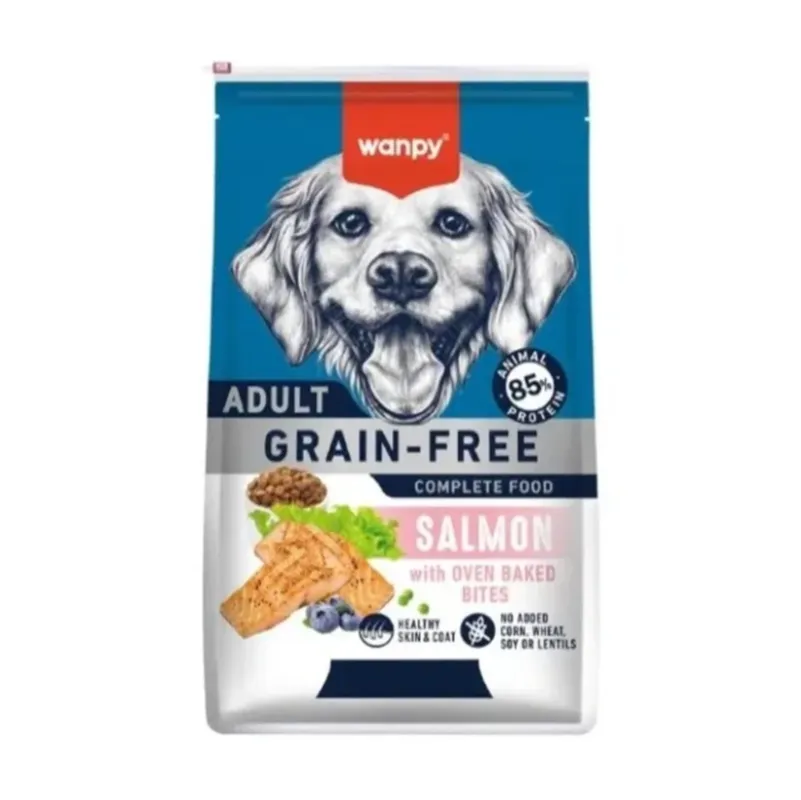Wanpy Dry Adult Dog Food With Salmon Flavor